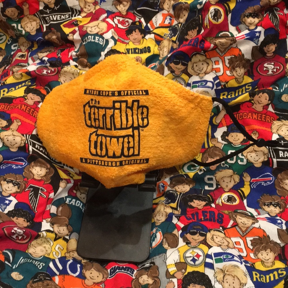 Steelers Official Terrible Towel Face Mask